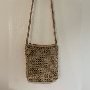 Tan crossbody purse
